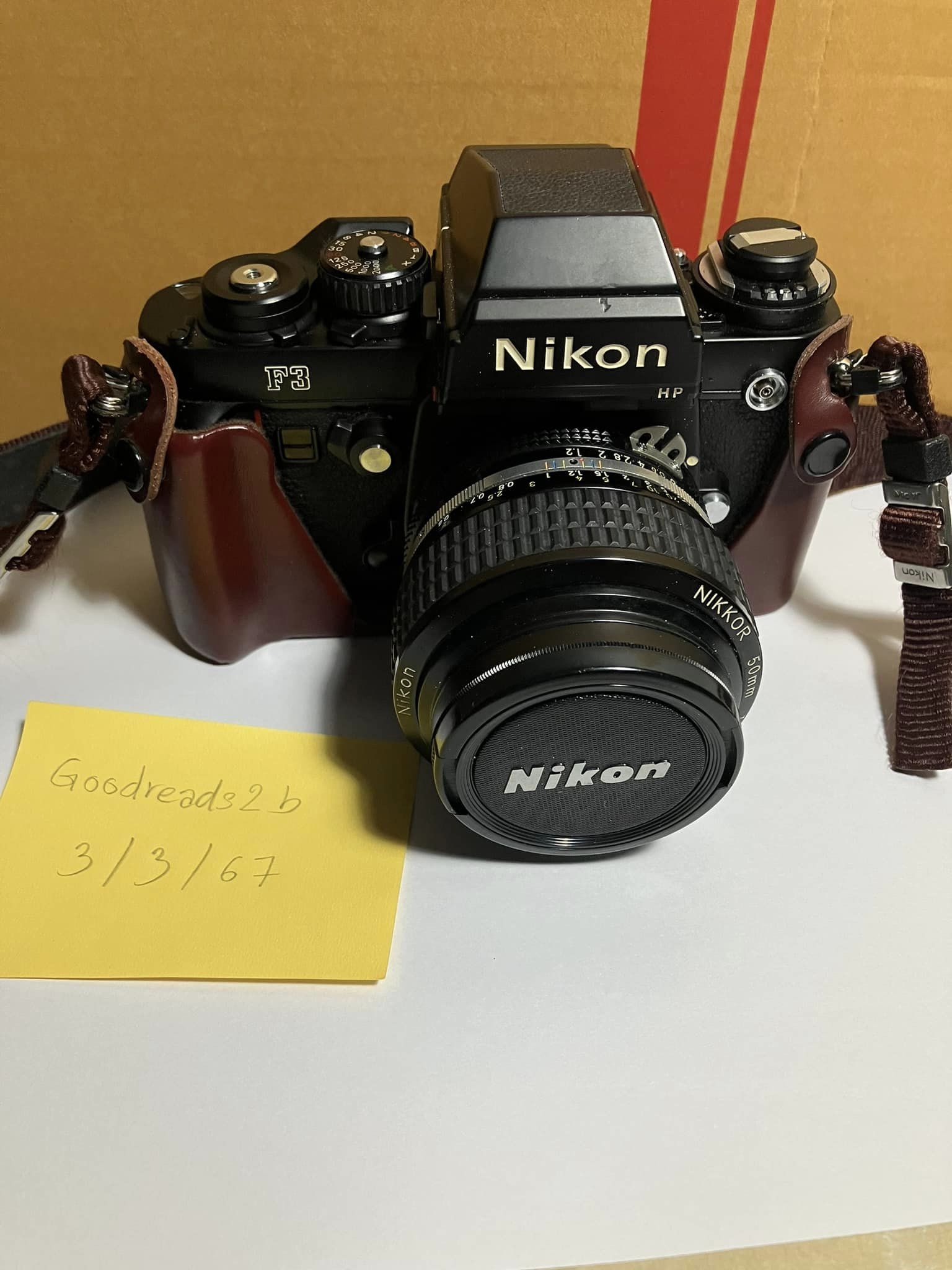 Nikon F3 HP Kikor 50/1.2 ของมือสอง อ่านก่อนการตัดสินใจซื้อครับ