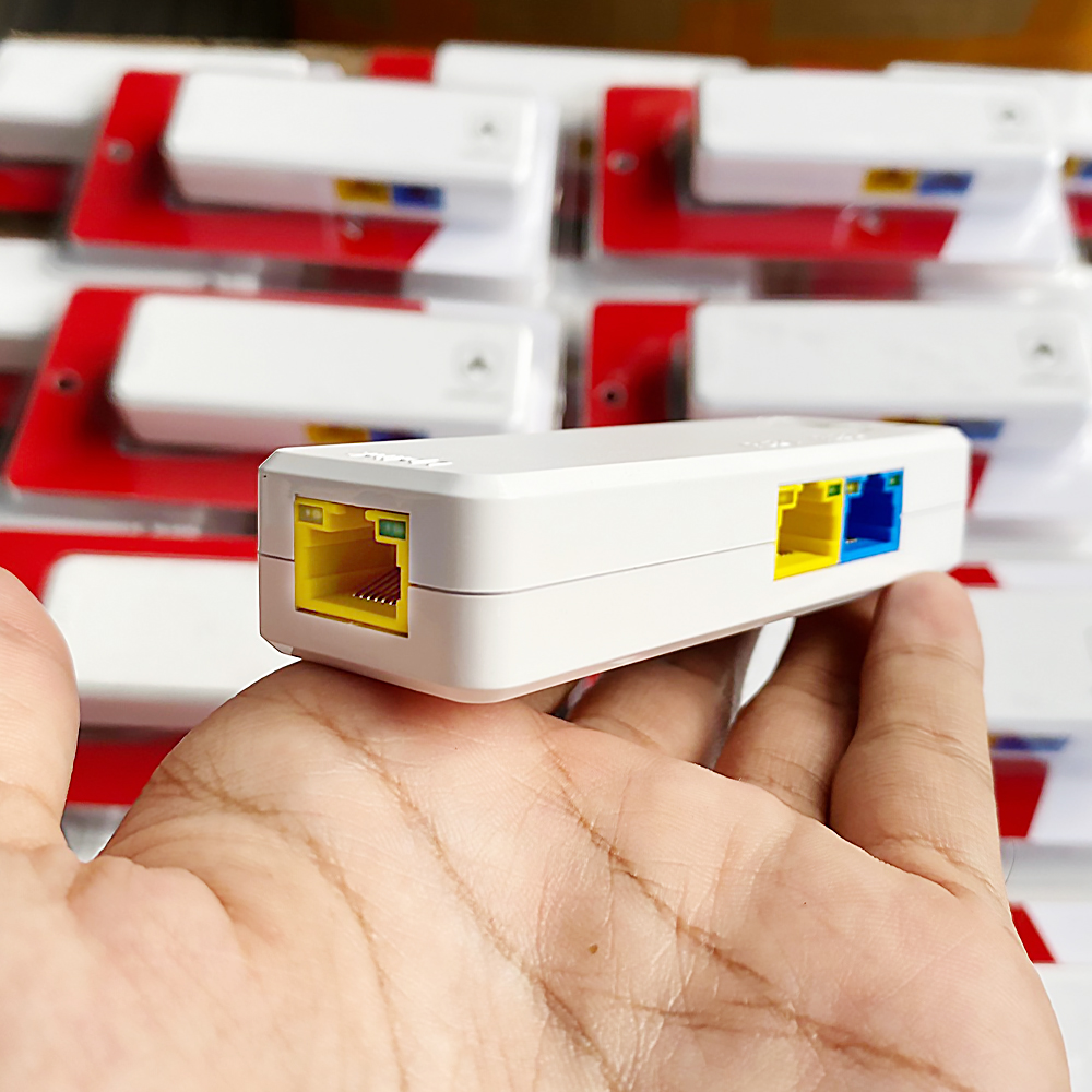 APOLLO รุ่น APOE-05 APL-POE-1x2P/60W ตัวแยก POE 1 ออก 2 RJ45 POE Splitter สําหรับกล้องวงจรปิด CCTV