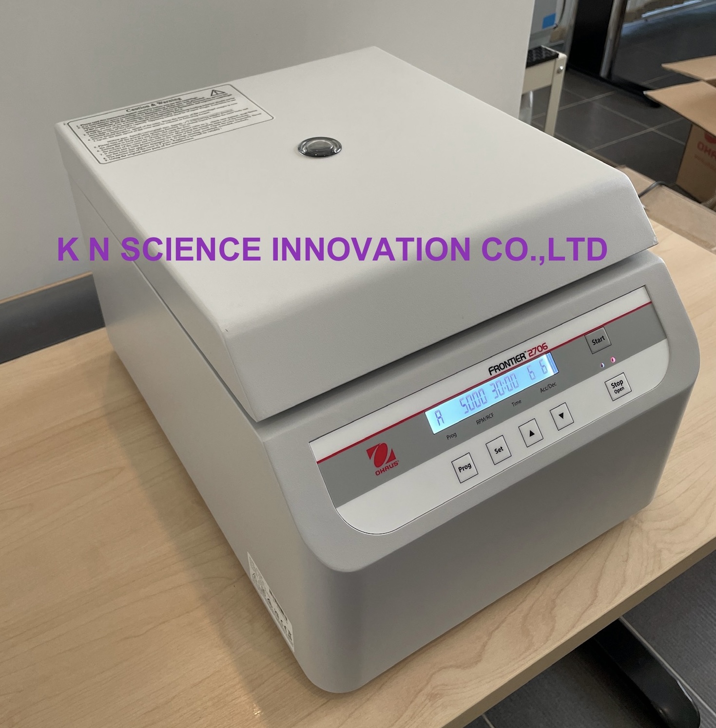 เครื่องปั่นเหวี่ยงสารละลาย (Centrifuge) รุ่น Frontier FC2706 +Rotor 12x15ml ยี่ห้อ Ohaus (U.S.A.) 30602527