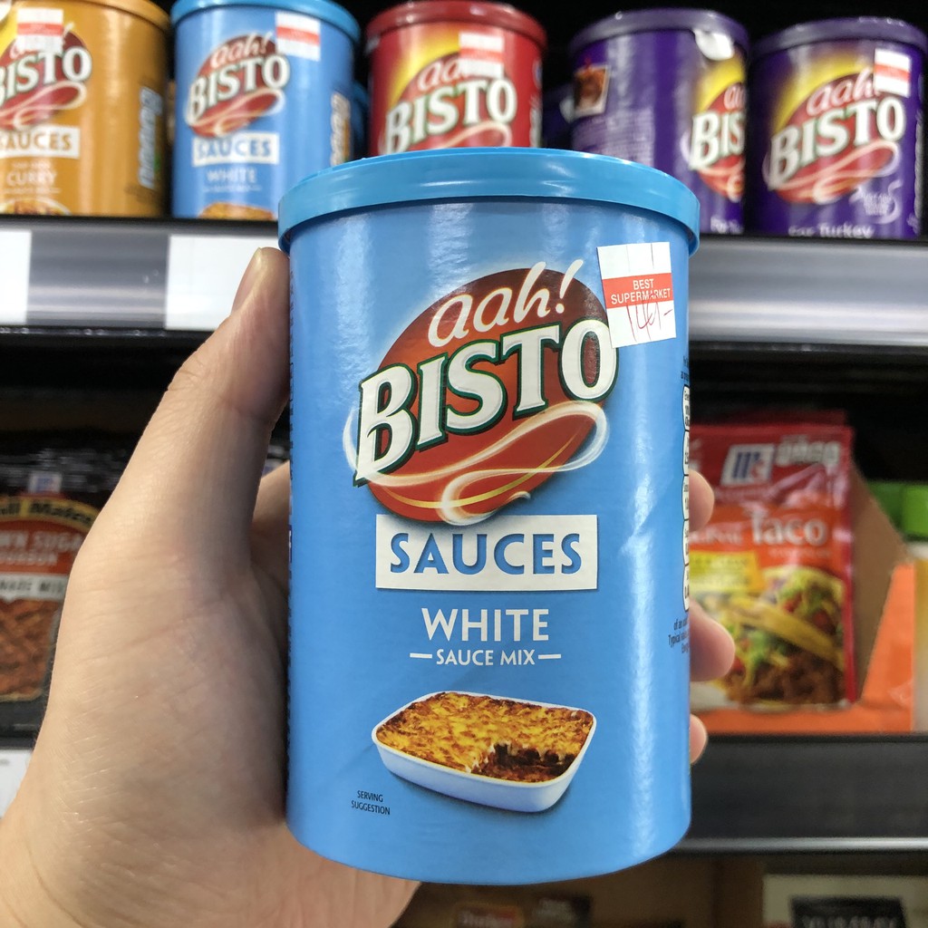 บิสโต ผง ไวท์ ซอส Bisto White Sauce Mix 190 g.