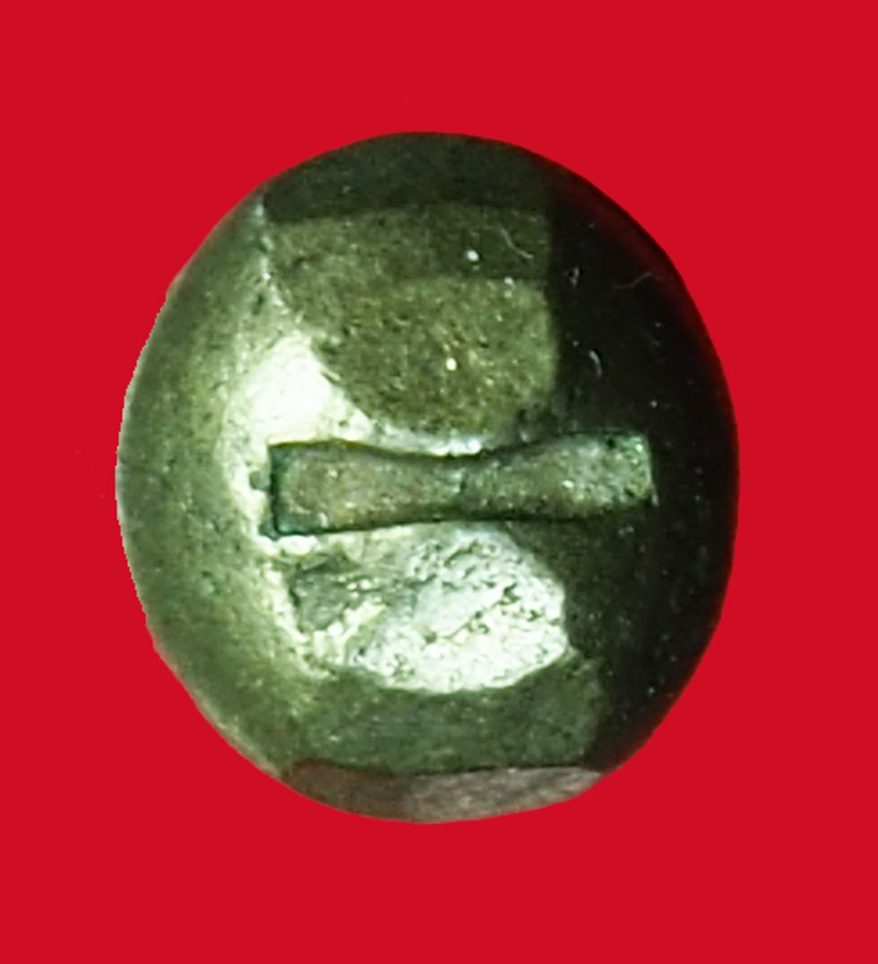 ขายแล้ว*35171 หัวนะโมหลังขีด เครื่องรางโบราณ นครศรีธรรมราช เนื้อเงิน เก่าๆ 12