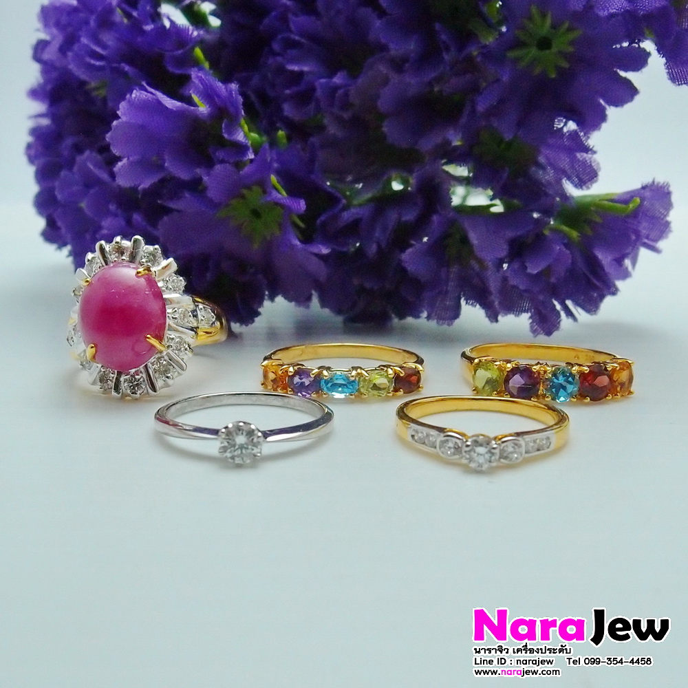 แหวนเพชร เม็ดเดี่ยว 0.20 กะรัต (20 ตัง) น้ำขาวกริ๊ป 98 VS เพชรสวย เล่นไฟวิ้งๆ