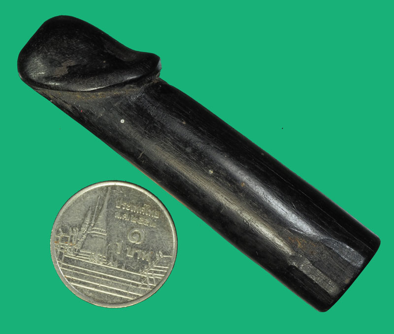 ขายแล้ว*35756 ปลัดขลิก ไม้งิ้วดำ แกะ เก่าพอมีอายุ ไม่ทราบอาจารย์ 12