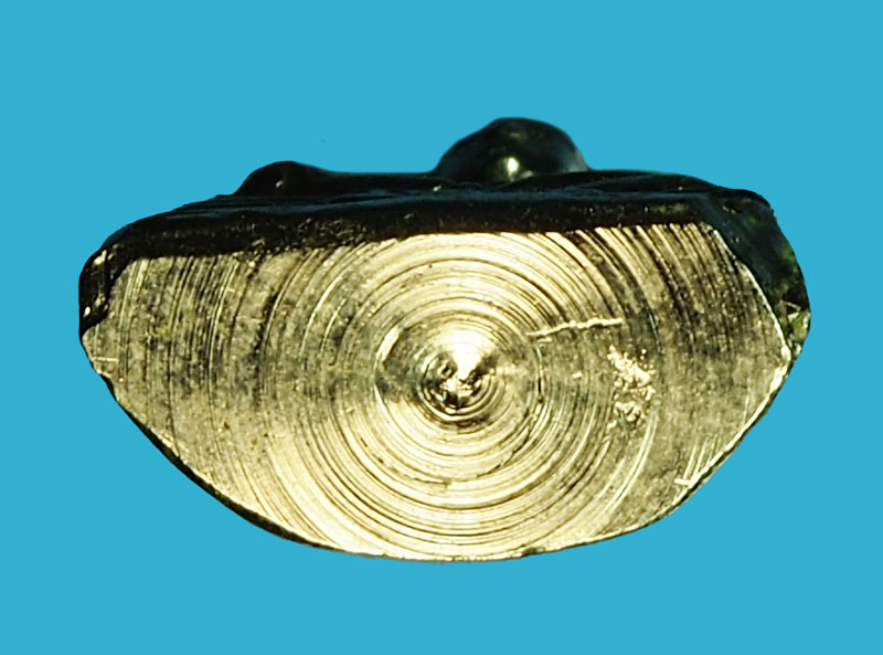 *36196 พระกริ่งพุทธบาล จ.บ ฐานกลึง ( ก้นวงเดือน ) อุดกริ่ง เนื้ออัลปาก้า วัดพุทคยา(พลูยาง) จันทบุรี 24