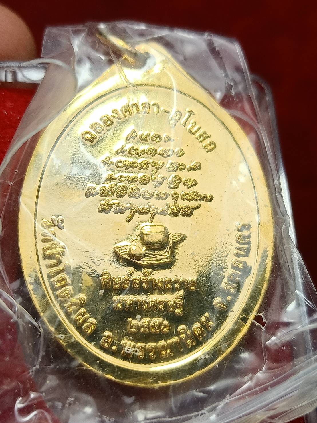 เหรียญพระอาจารย์บุญหนา วัดป่าโสตถิผล จ.สกลนคร ปี 2556 พร้อมกล่อง (SKU-12584)