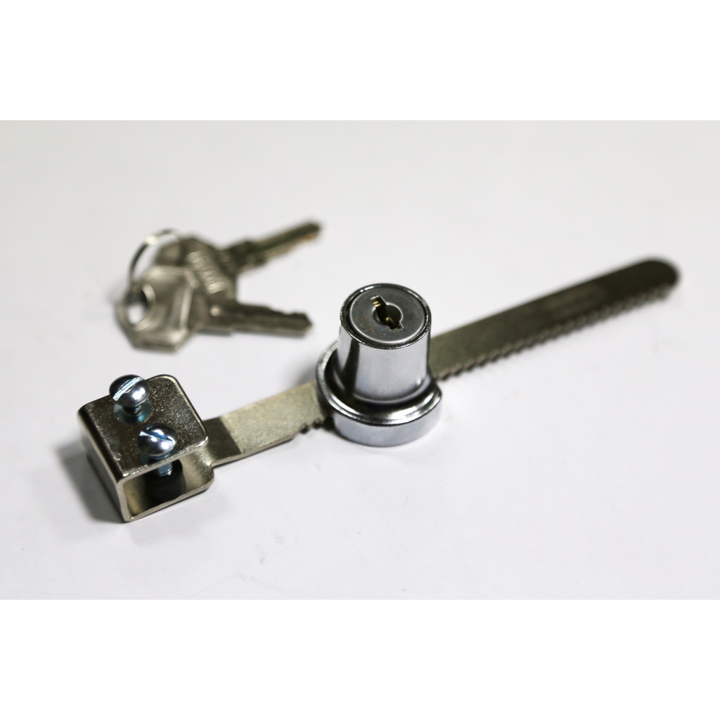 กุจแจล็อคกระจก ROYAL ของแท้ 100% (ราคารวมแวท กล่องละ 1 โหล) ญแจบานเลื่อน กระจกตู้สลับกระจก อุปกรณ์ล็อคประตูกระจกบานเลื่อน