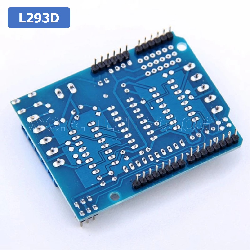 (1ชิ้น) AA031 โมดูลขับมอเตอร์ 4 ช่อง ไดรฟ์มอเตอร์ L293D Motor Driver Board 4.5-16VDC 0.6A 4 Channel