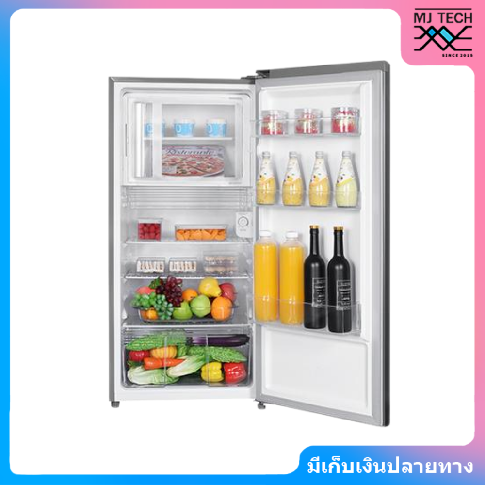 SHARP ตู้เย็น 1 ประตู 6.4 คิว รุ่น SJ-D19ST-SL - Silver