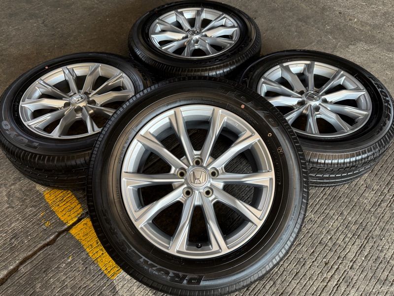 ล้อ HONDA CR-V. G6. ขอบ 18 💢 ถอดศูนย์ป้ายแดง ปี2023 ยางใหม่ TOYO PROXES R45 🛞 235/60/18ปี23(1 ชุด 4 วง)