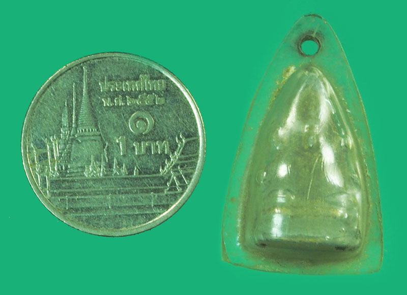 *38298 พระพุทธชินราช เลี่ยมพลาสติกเก่า ไม่ทราบปี 54