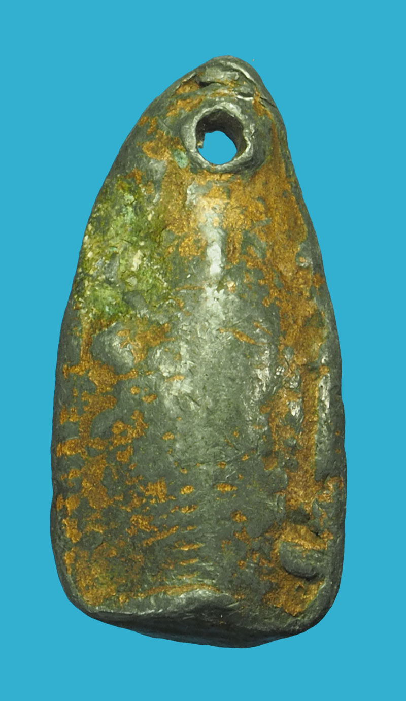 *33349 พระลือ ญาท่านตู่ วัดสุขาวาส อุบลราชธานี เนื้อชินตะกั่วลงบอรนซ์ 93