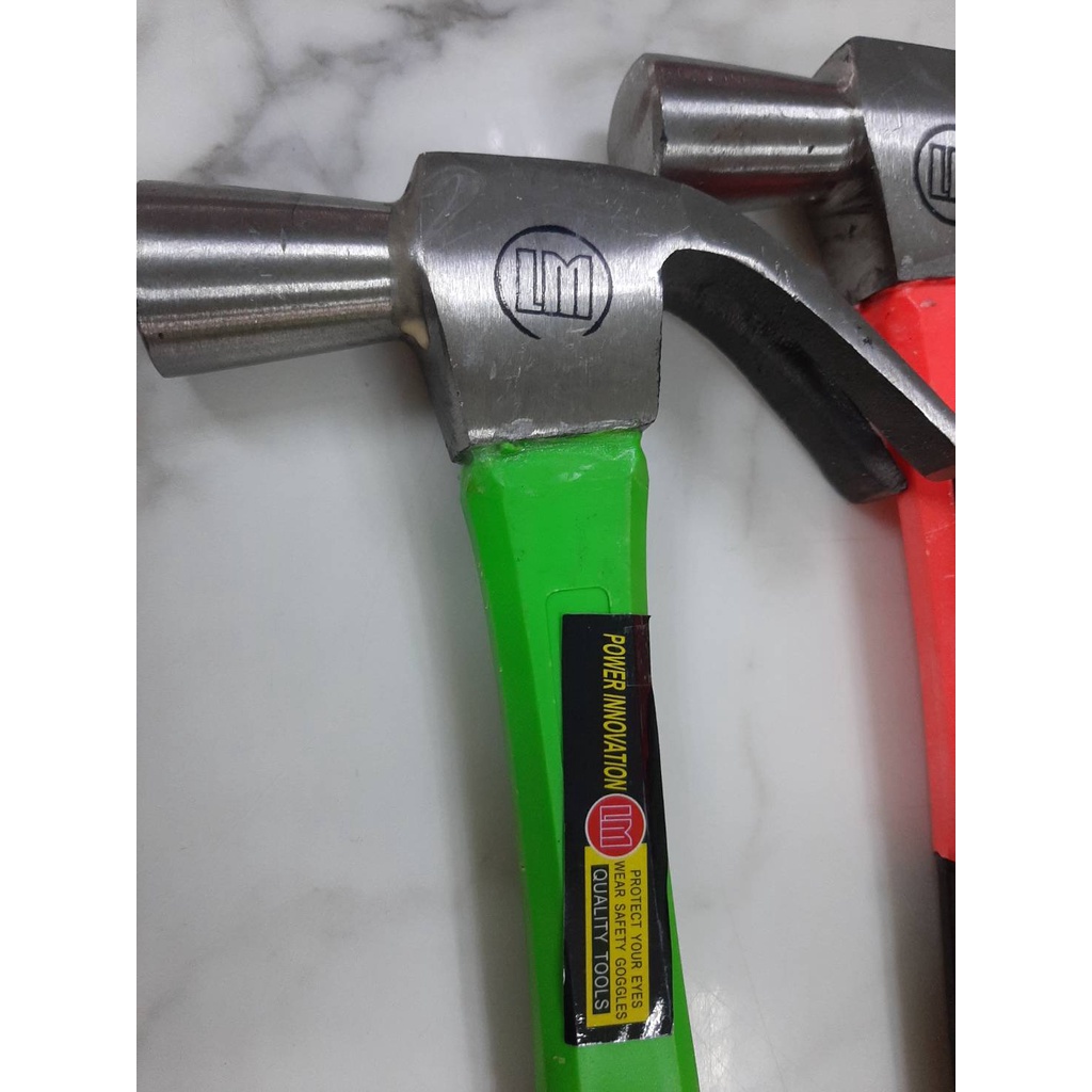 ค้อนหงอนด้ามไฟเบอร์ 27mm LAMY ค้อนตอกตะปู (ราคารวมแวท) ค้อนตีตะปู ค้อนงัดตะปู ค้อนหงอน (กล่องละ 6 อัน){0501706301}