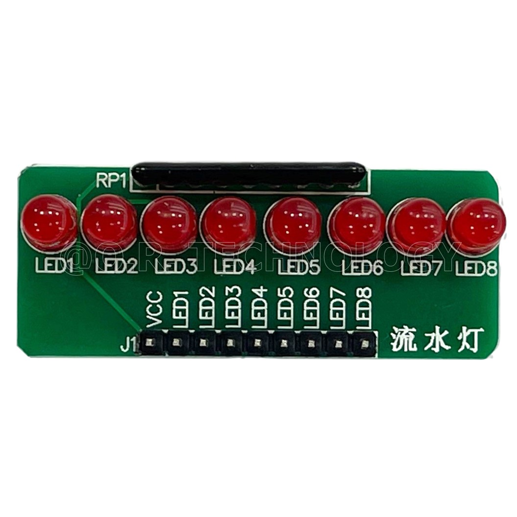 (1ชิ้น) NA103 โมดูล หลอดไฟ LED 8 ดวง 8 LED light MCU module