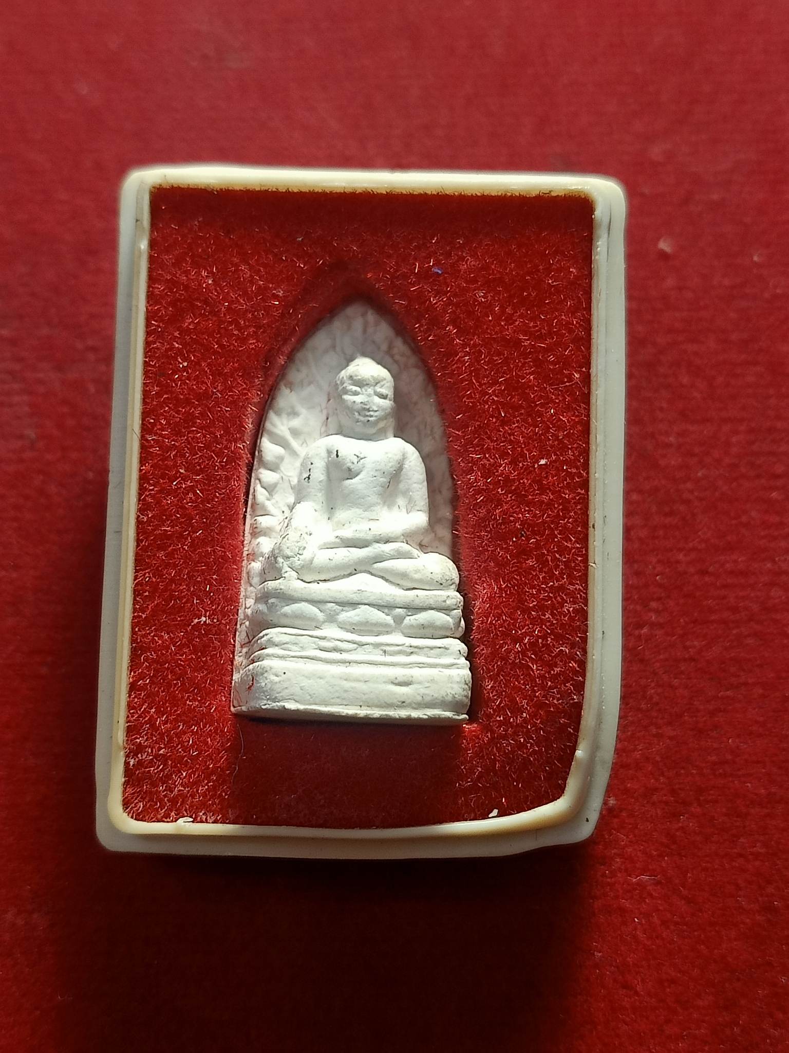 พระรอด เนื้อผงพุทธคุณ หลวงพ่อเกาะ วัดท่าสมอ ศิษย์หลวงพ่อกวย จ.ชัยนาท(SKU-01536)