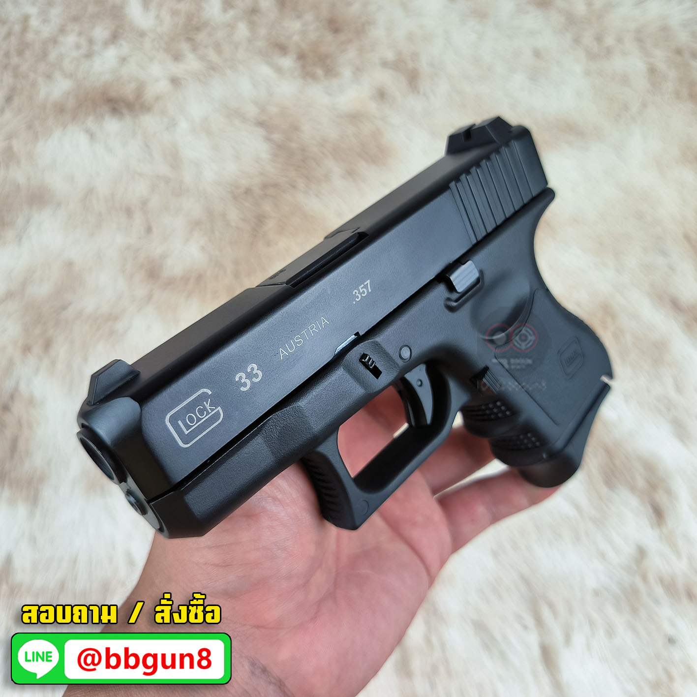 Glock 33 .357 Double Bell 727 บีบีกันอัดแก๊ส