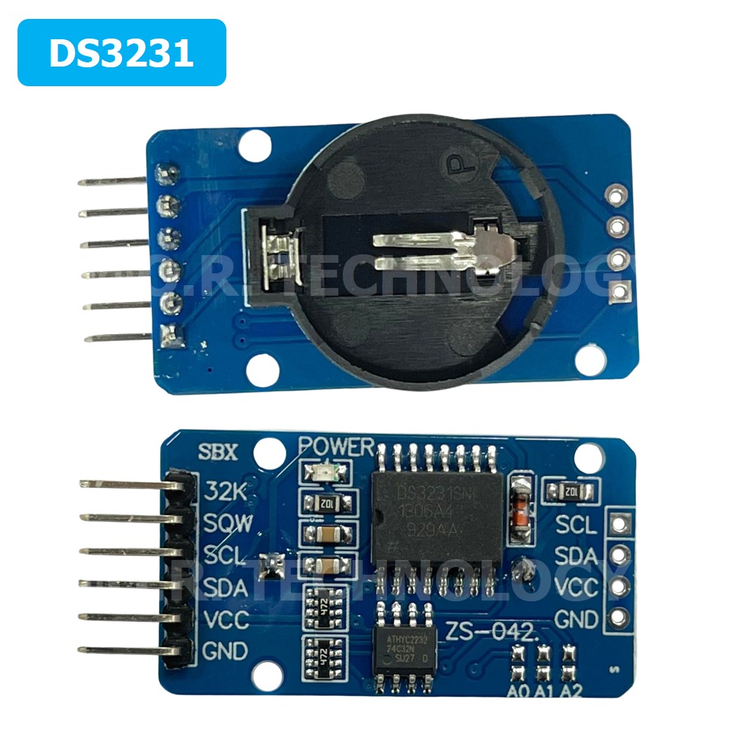 (1ชิ้น) NA509 โมดูลนาฬิกา DS3231 AT24C32 IIC Module Precision RTC Module โมดูลเวลา Real time clock