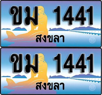 ทะเบียนรถ 1441 – ขม 1441 สงขลา (1)