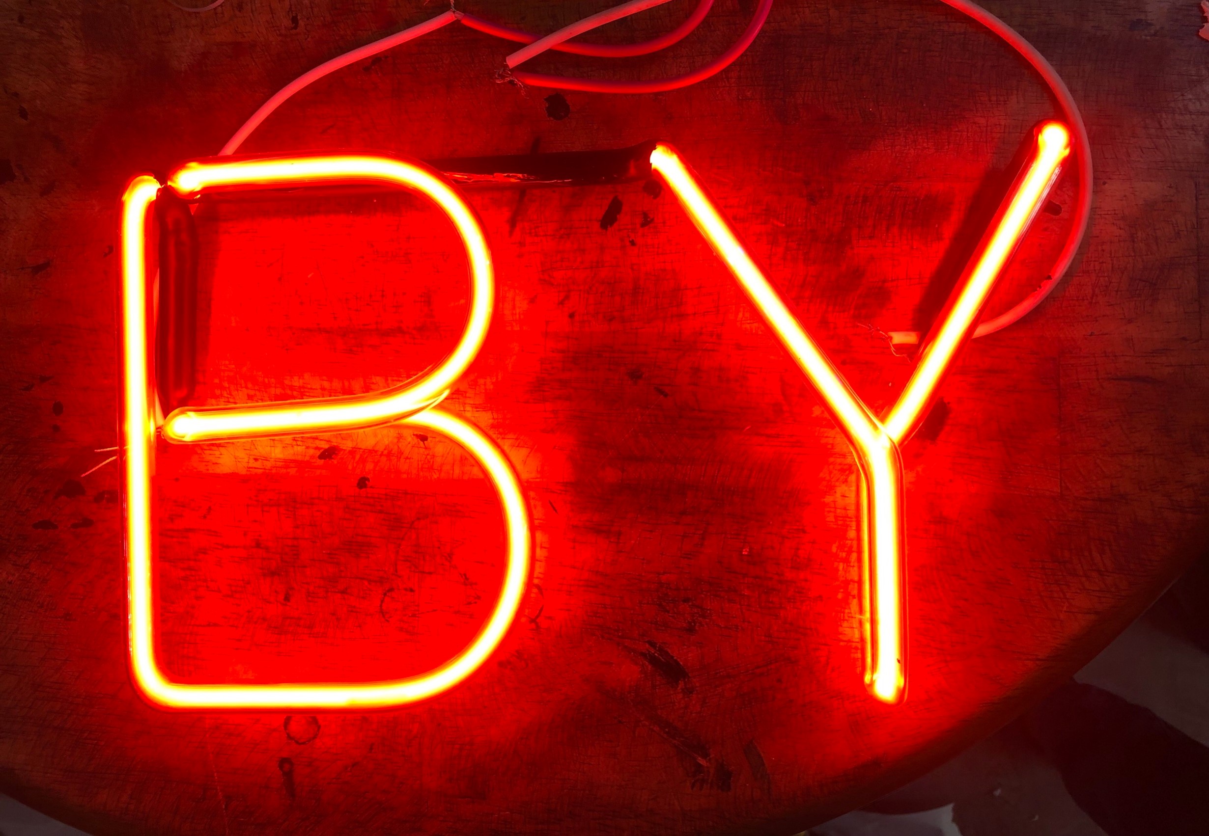 ป้ายไฟนีออนดัดหลอดแก้ววินเทจ