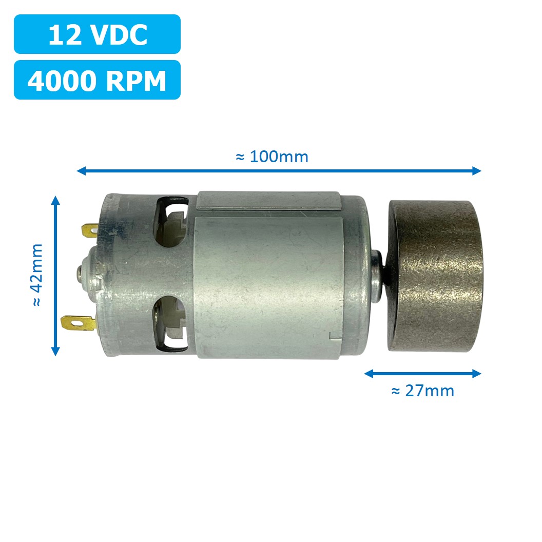 (1ชิ้น) JB204 มอเตอร์สั่น มอเตอร์ 775 12VDC 4000RPM Vibration motor sector shape high speed strong vibration motor