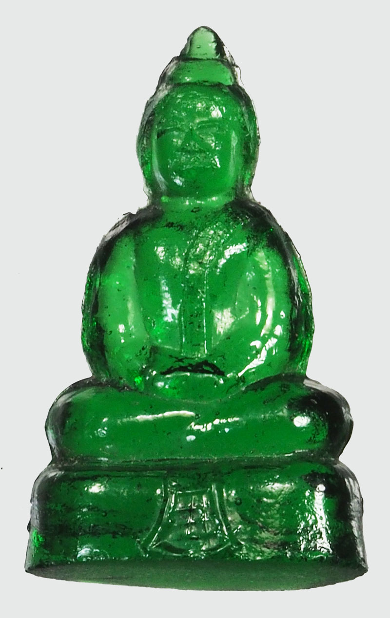 *37599 (มีเอกสารเปรียบเทียบกับพระทางร้าน)พระแก้วพุทธโสธร อาจารย์เจียง วัดสุขาราม รุ่น 3 ราชบุรี 68