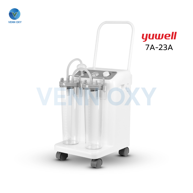 เครื่องดูดเสมหะ Yuwell 7A-23A - (รับประกัน 2 ปี)