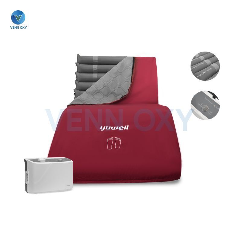 ที่นอนลมป้องกันแผลกดทับยี่ห้อ Yuwell รุ่น DECUBITUS M5-A