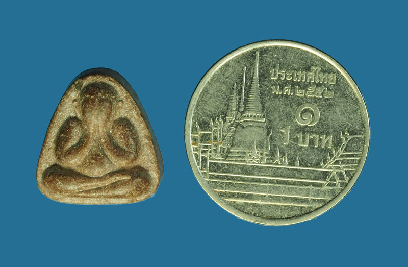 *30577 พระปิดตาหลังยันต์อุ พระทางชลบุรีหรือระยอง ไม่ทราบที่ เก่ามีอายุ 6