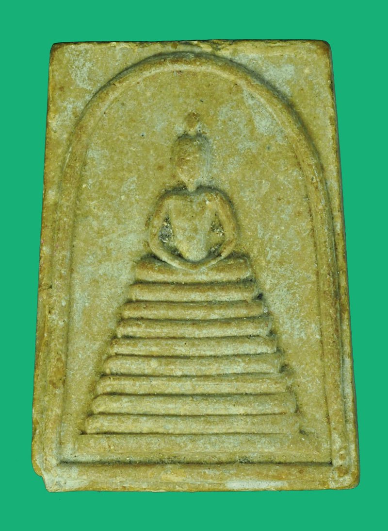 *40398 พระสมเด็จฐานผ้าทิพย์ หลัง ภปร. วัดดอนเจดีย์ จ.สุพรรณบุรี ปี 2516 หลวงพ่อมุ่ย พุทธรักขิโต ( พระครูสุวรรณวุฒาจารย์ ) วัดดอนไร่และเกจิดังสุพรรณปลุกเสก 84