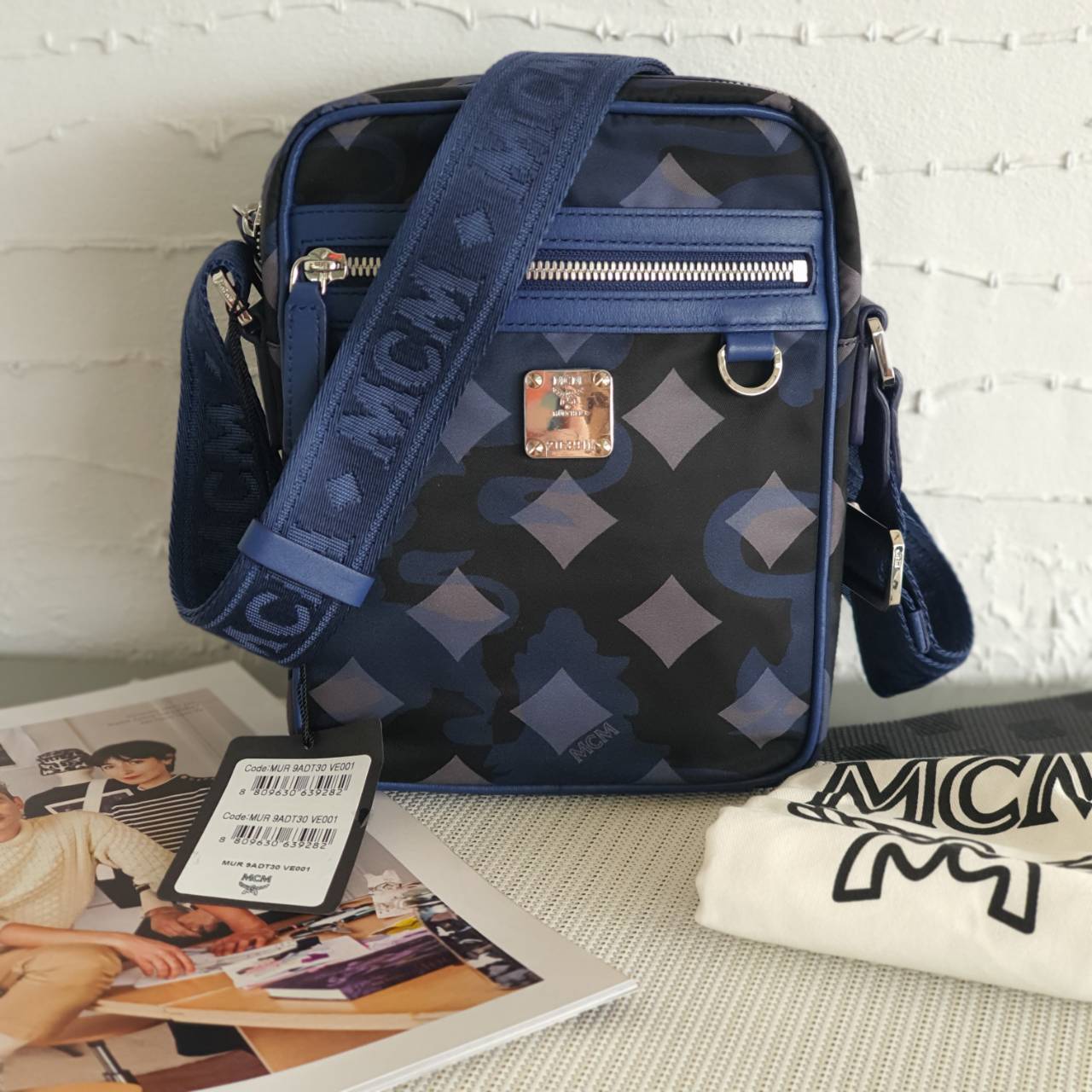 MCM Dieter Munich Nylon Crossbody
