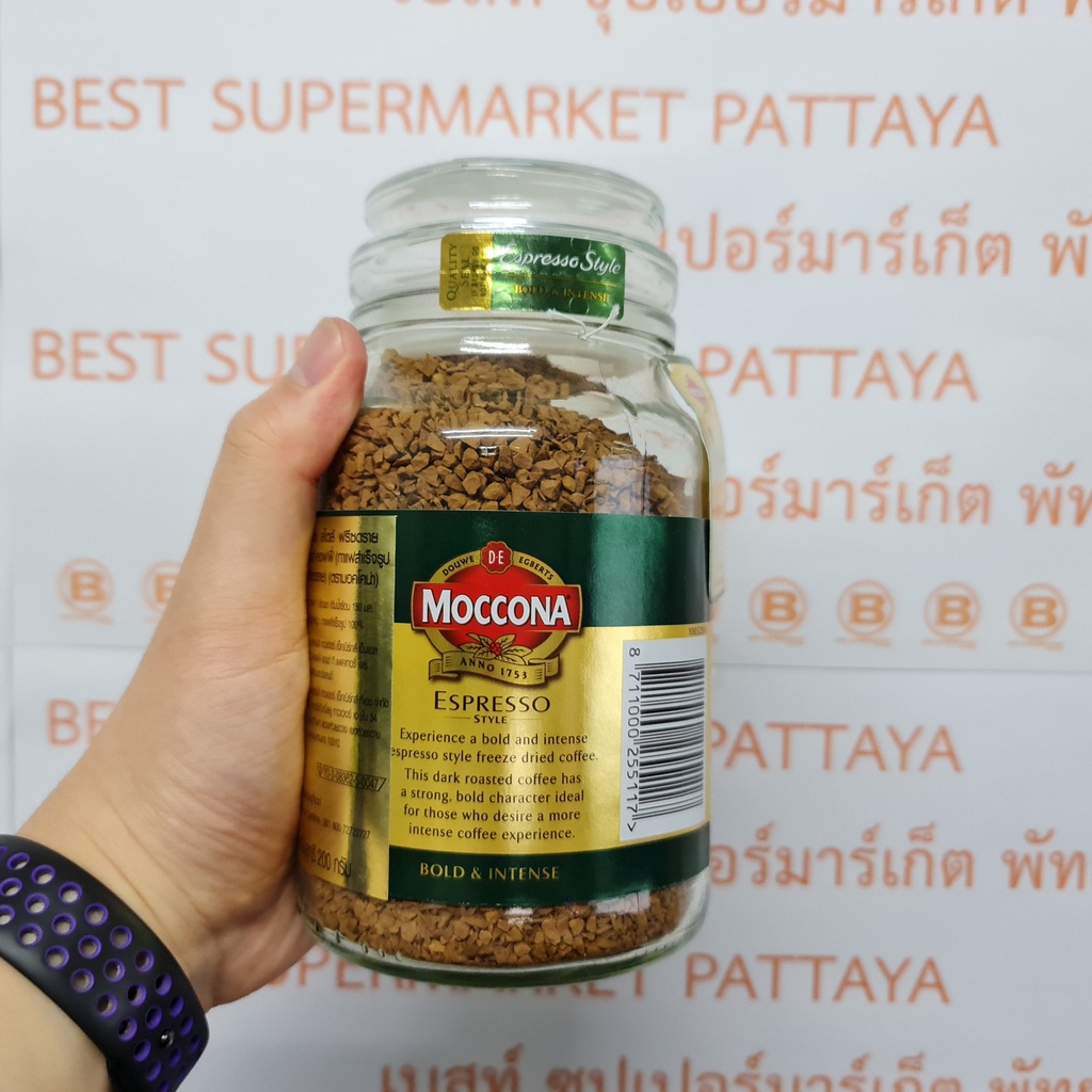มอคโคน่า กาแฟสำเร็จรูป ชนิดฟรีซดราย 200 กรัม Moccona Freeze Dried Coffee 200 g.