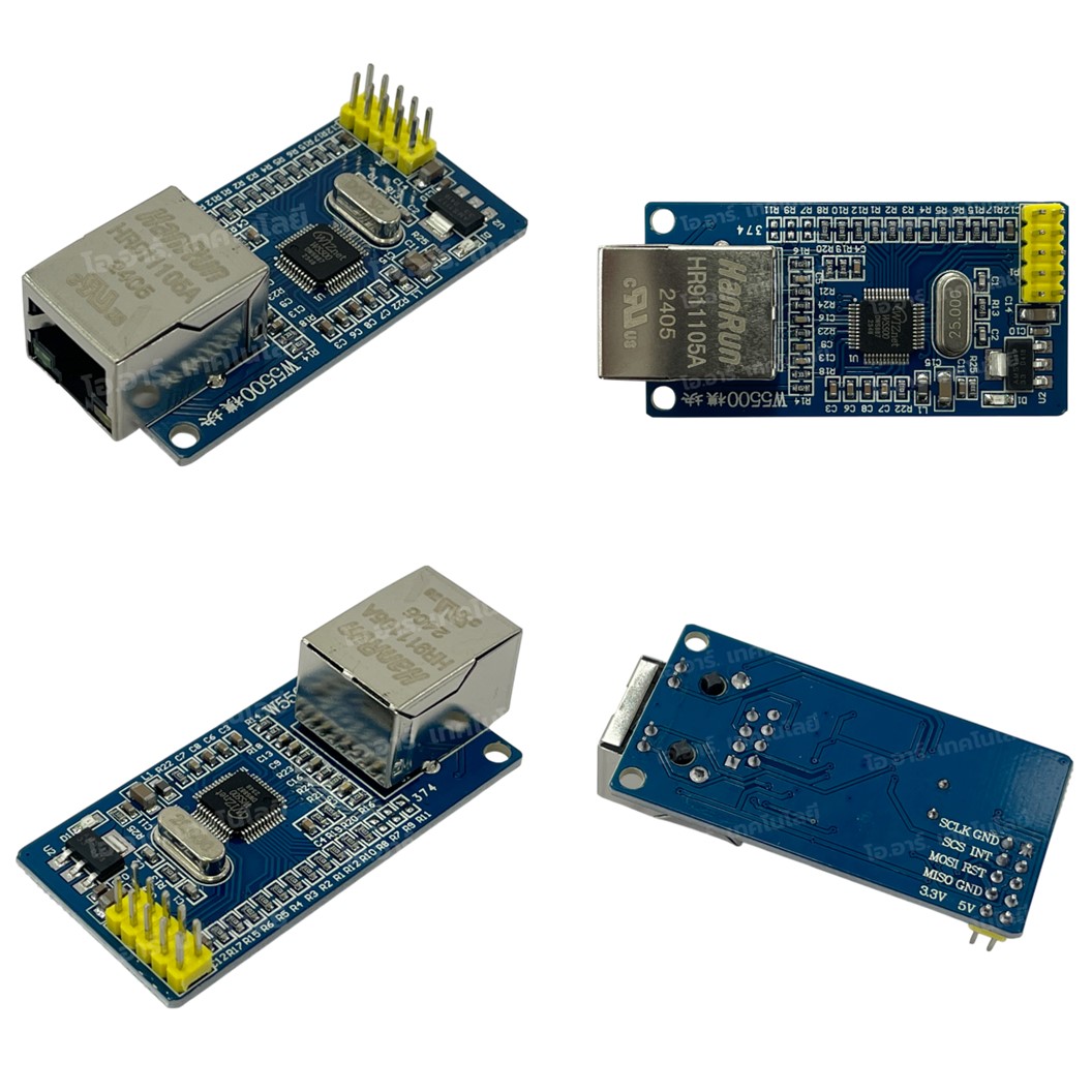 W5500 module TCP/IP Ethernet module compatible with WIZ820io โมดูลเชื่อมต่ออินเตอร์เชื่อมต่อระบบเครือข่าย Ethernet เชื่อมต่อ Internet