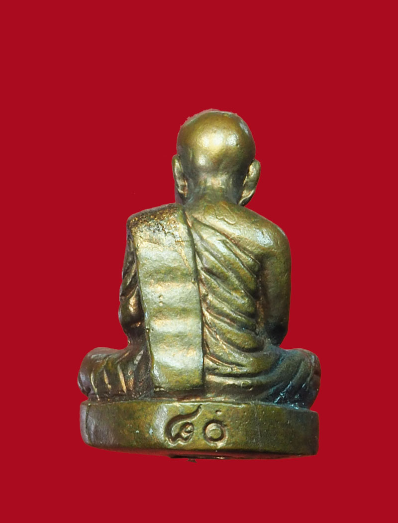 *31195 รูปหล่อโบราณหลวงปู่บุญหนา วัดป่าโสตถิผล หมายเลขประจำองค์พระ 476 กล่องเดิม สกลนคร 74