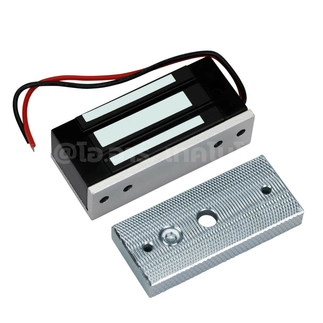 SY-L60S 12V 60kg ประตูแม่เหล็กไฟฟ้า Electromagnetic lock 60KG 12VDC Solenoid lock กลอนประตูไฟฟ้า กลอนไฟฟ้า Electric Sucktion door lock Electromagnet โซลินอยด์ล็อค