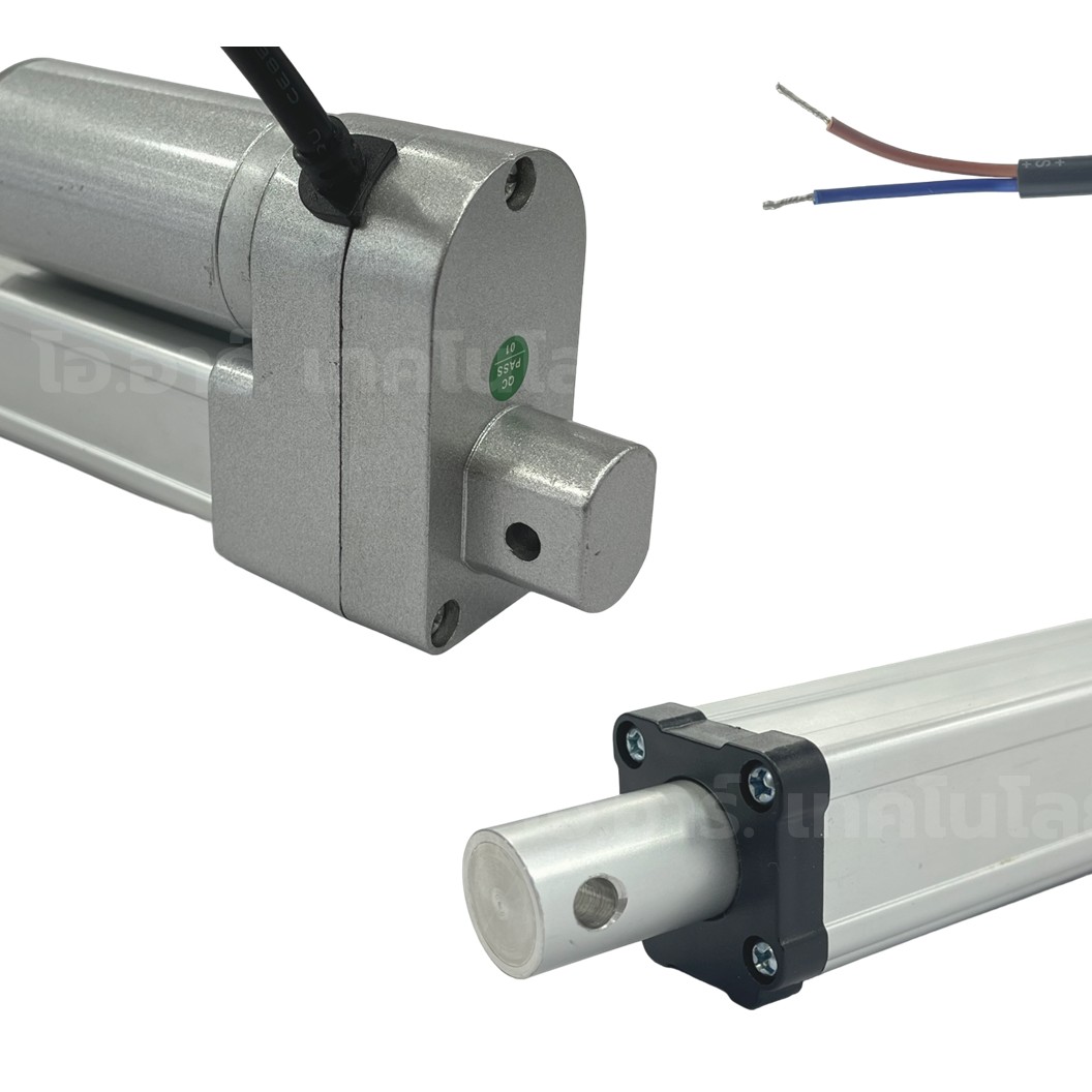 CLB 12VDC 7mm/s มอเตอร์ก้านชัก มอเตอร์แกนชัก ระยะชัก 50-500mm 1500N Electric Linear Actuator Low Noise เสียงรบกวนน้อย พัตเตอร์ไฟฟ้า Putter DC 12V มอเตอร์เชิงเส้น
