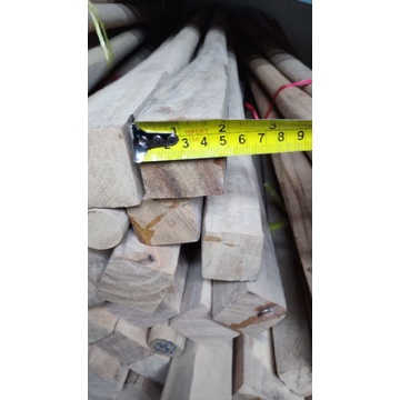 ด้ามอีเตอร์ หัวใหญ่ สำหรับใส่อีเตอร์ ขุดดิน ด้ามไม้ยาว 1เมตร (ราคารวมแวท)(เฉพาะด้ามไม้){0502904903}