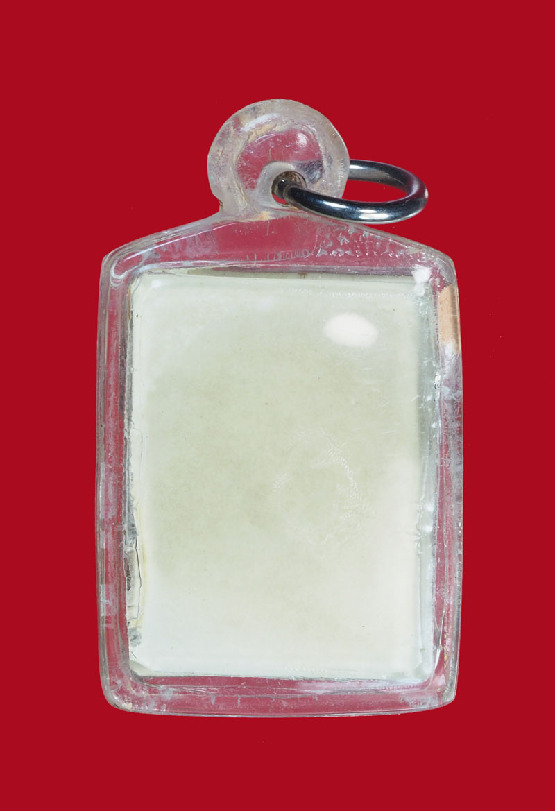 *30592 รูปถ่ายอัดกระจก หลวงพ่อเเช่ม วัดฉลอง ภูเก็ต ไม่ทราบปี 59