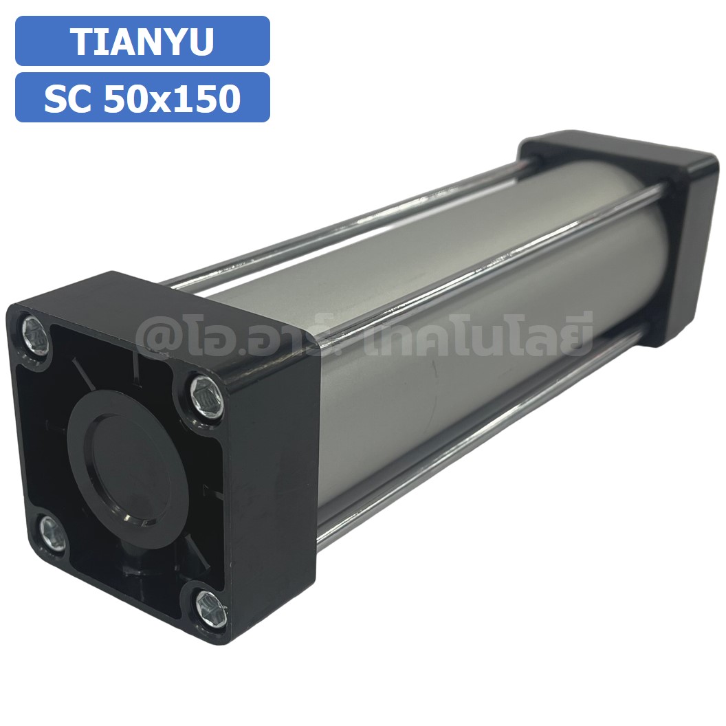 SC 50x150 กระบอกลม รุ่นมาตรฐาน กระบอกลม 4 เสา Standard Cylinder Air Pneumatic แบบสี่เสา