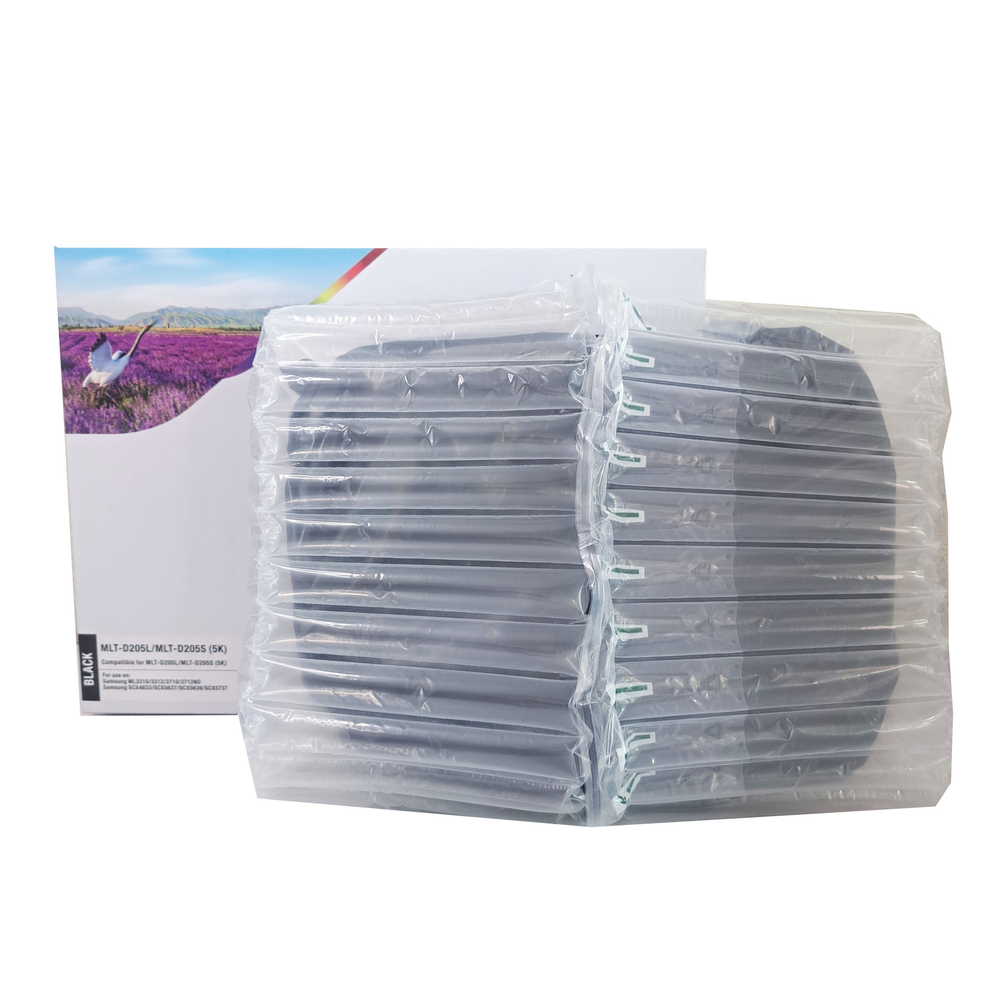 ตลับหมึกเลเซอร์เทียบเท่ารุ่น MLT-D205L/MLT-D205S สำหรับเครื่อง Samsung ML-3310/3312/3710/3712ND SCX4833/SCX5637/ SCX5639/ SCX5737 ปริมาณการพิมพ์ 5% บน A4 : 5,000 แผ่น