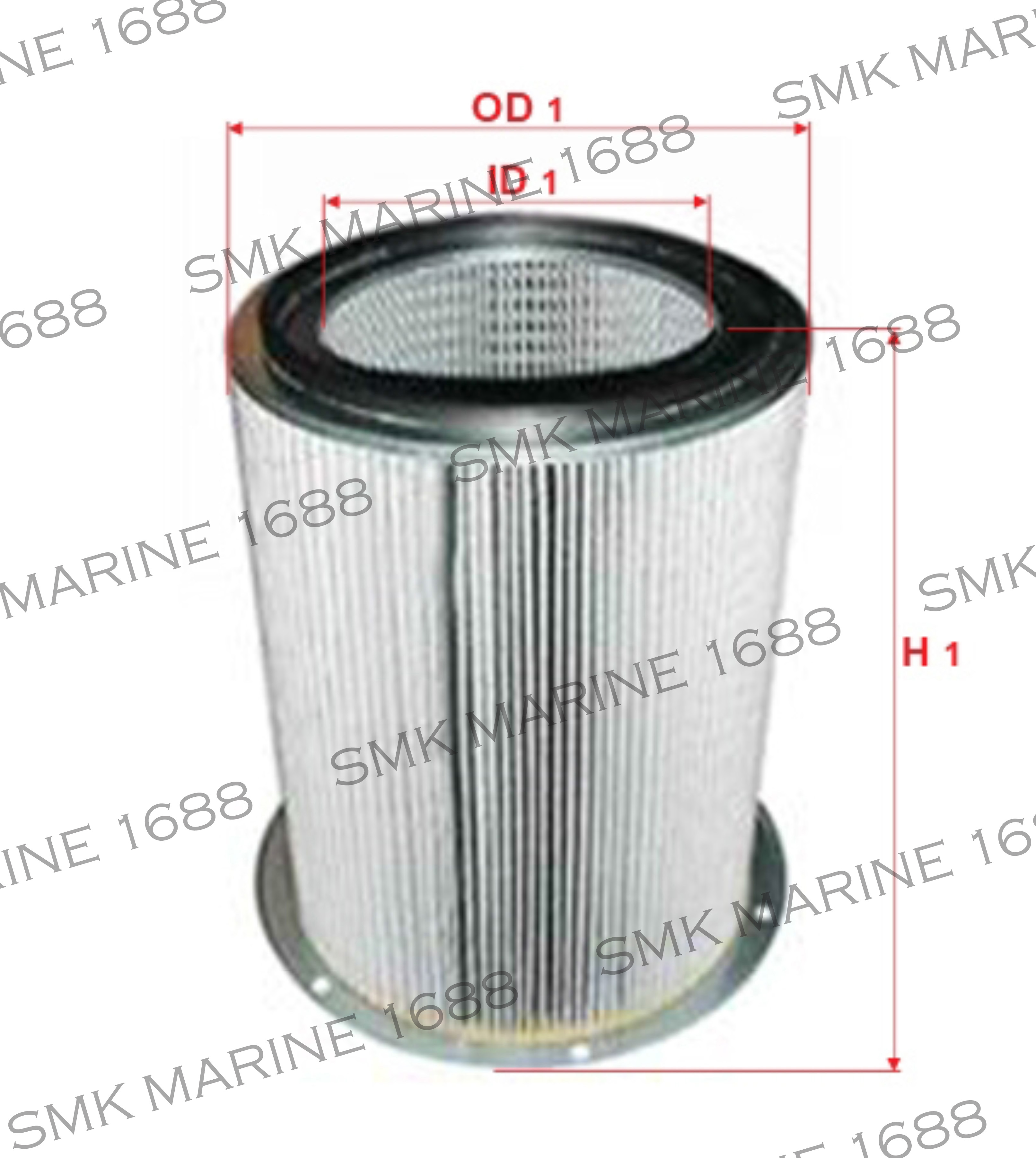 Air Filter / ไส้กรองอากาศ AF872M
