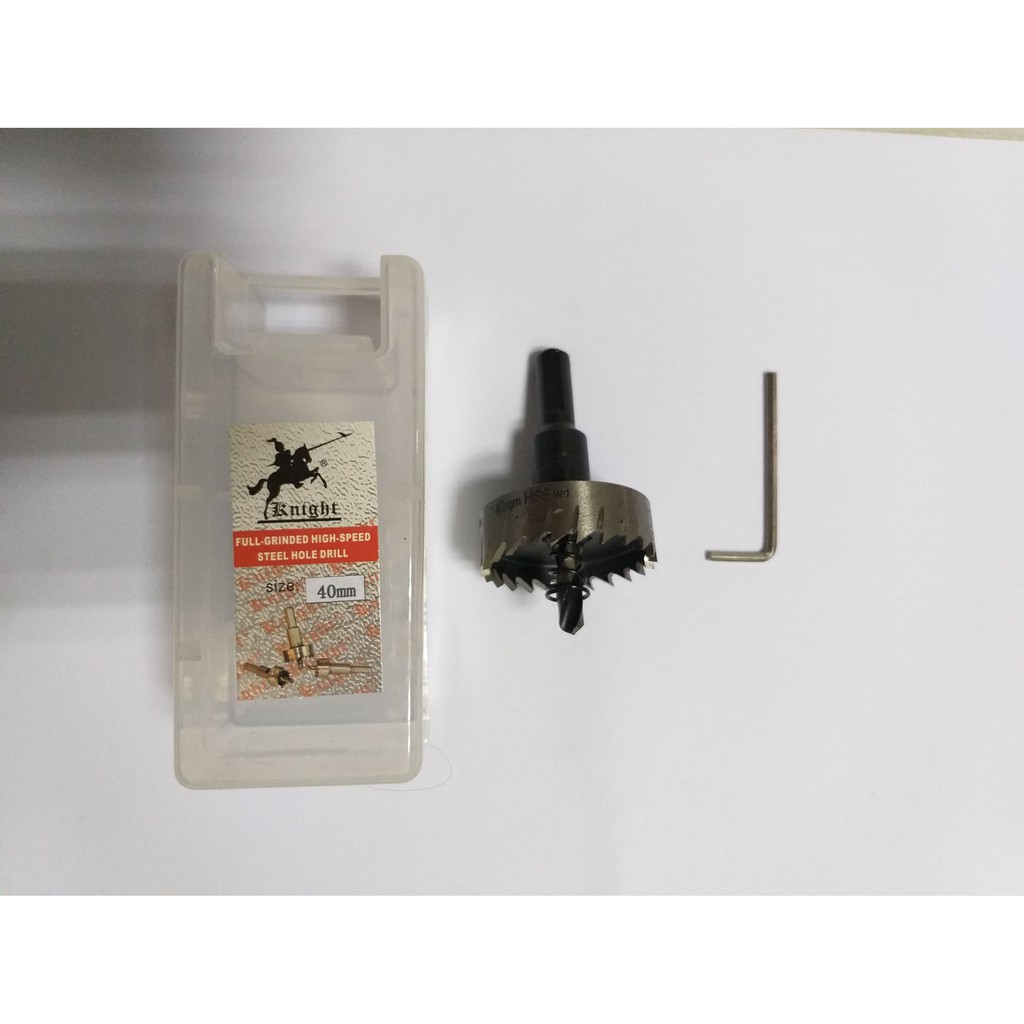 โฮลซอเจาะเหล็ก ซุปเปอร์ไฮสปีด (ราคารวมแวท) Hole Saw เบอร์ 31-50 mm. โฮลซอเจาะเหล็ก ดอกสว่าน เจาะสแตนเลส