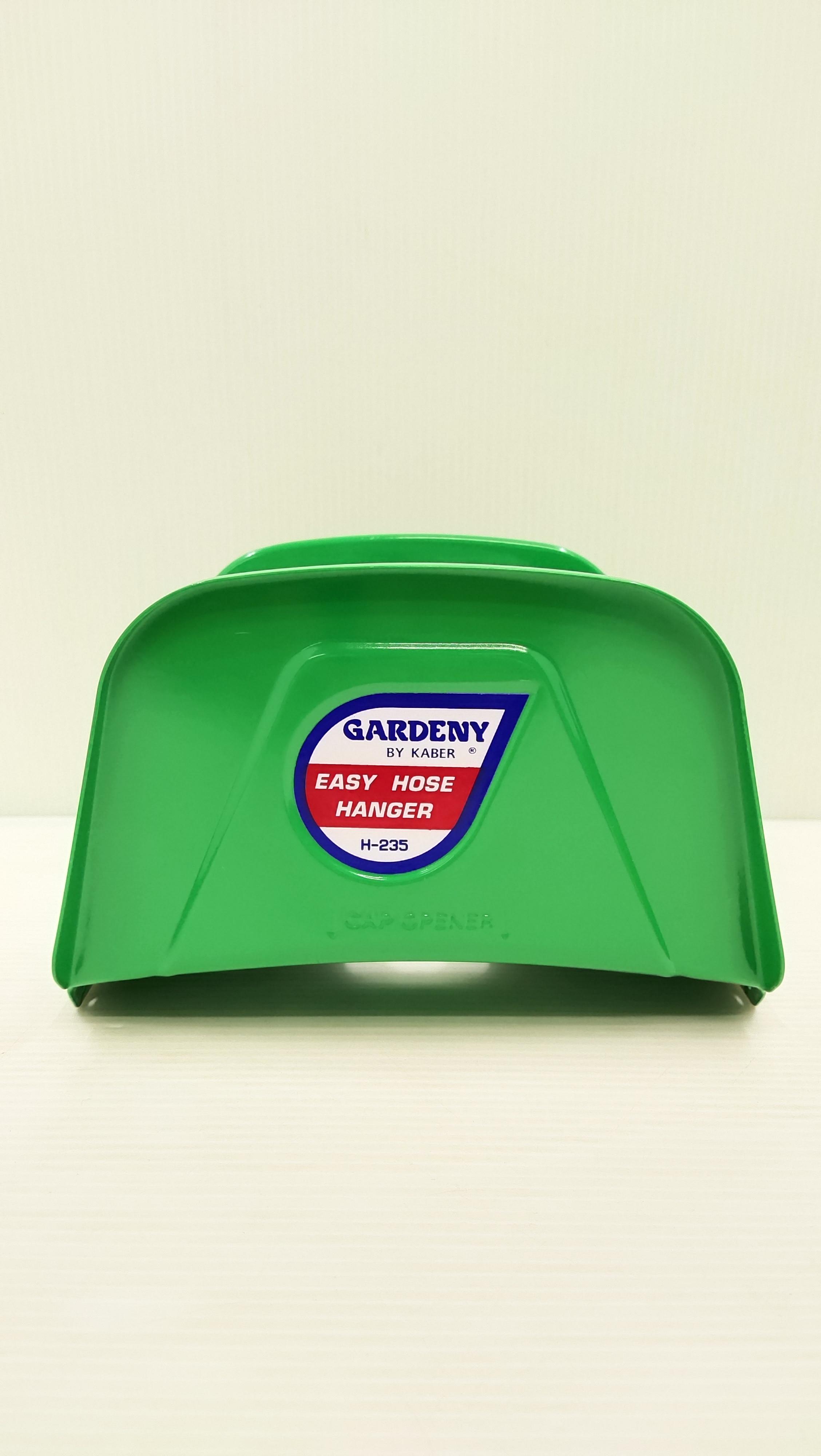 ที่แขวนสายยาง GARDENY เหล็กกันสนิม สีเขียว (แพ็ค 1 อัน) อุปกรณ์เก็บเครื่องมือทำสวน