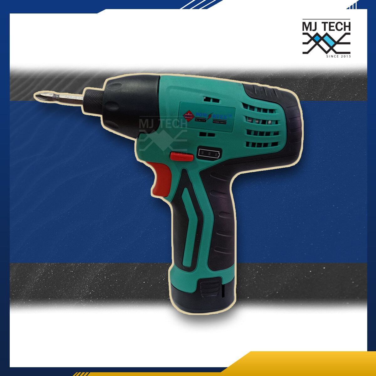 Powertex สว่านไร้สาย สำหรับเจาะไม้ เหล็ก ปูน สว่านรุ่น PPT-SD-8 12V 1.5Ah สว่านรุ่น PPT-SD-10-LI 12V 2.0Ah