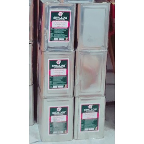 น้ำมันสน เชียงใหม่ ตรา SWALLOW(ราคารวมแวท)่ ขนาด 8 Kg / ปี๊บ *1 คำสั่งซื้อ / 1 ชิ้น น้ำมันชักแห้ง ผสมสี ทาดี พ่นดี