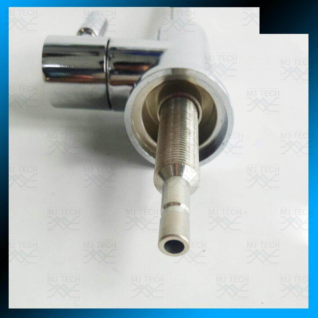 MJ-Tech ก๊อกน้ำดื่ม เครื่องกรองน้ำ มือปัด คอยาว ใช้กับสายน้ำ 2 หุน พร้อมข้อต่อตรงแบบเสียบไว 2 หุน