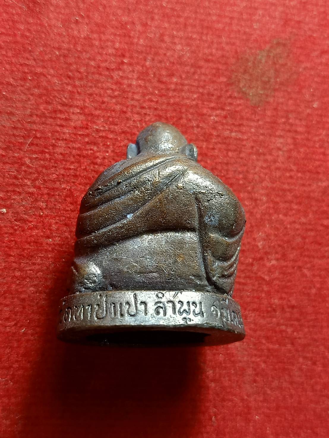 รูปหล่อพระมหากัจจายนะ(พระสังกัจจายน์) วัดท่าป่าเปา จ.ลำพูน ปี 2546 (SKU-12323)