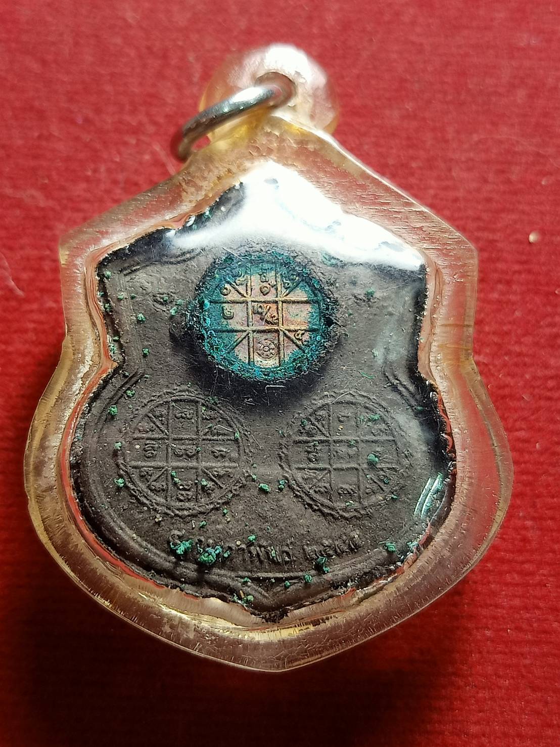 พระนารายณ์ทรงครุฑประทับพระราหู เจ้าคุณธงชัย วัดไตรมิตร กทม. ปี 2545 (SKU-05775)