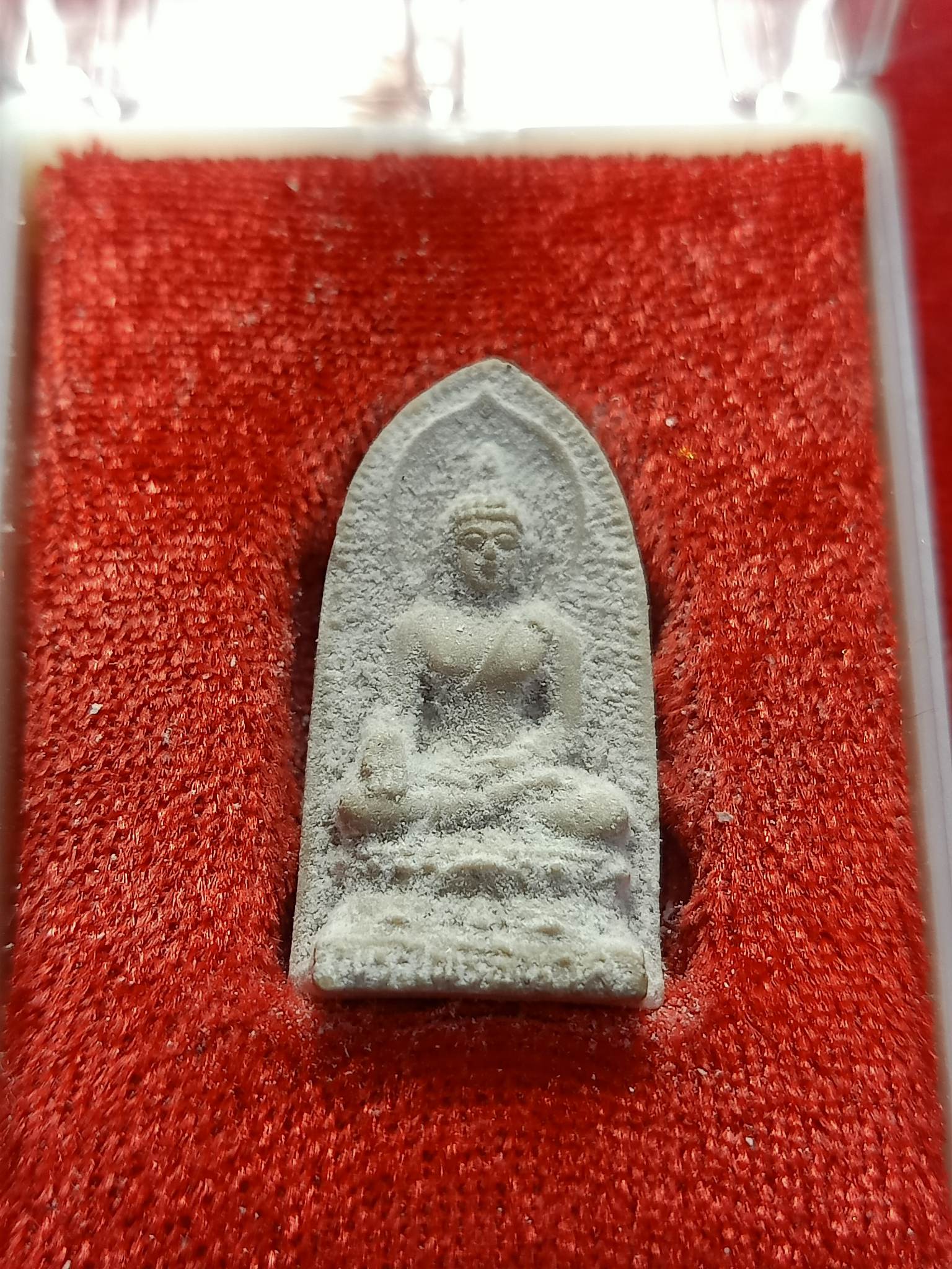 พระไพรีพินาศ หลัง ภปร. 5 รอบ ปี 2530 วัดบวรนิเวศ พร้อมกล่อง (SKU-02382)