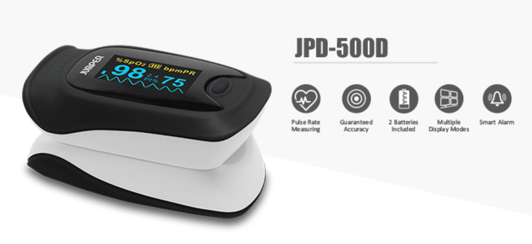 เครื่องวัดออกซิเจนปลายนิ้ว รุ่น JPD-500D