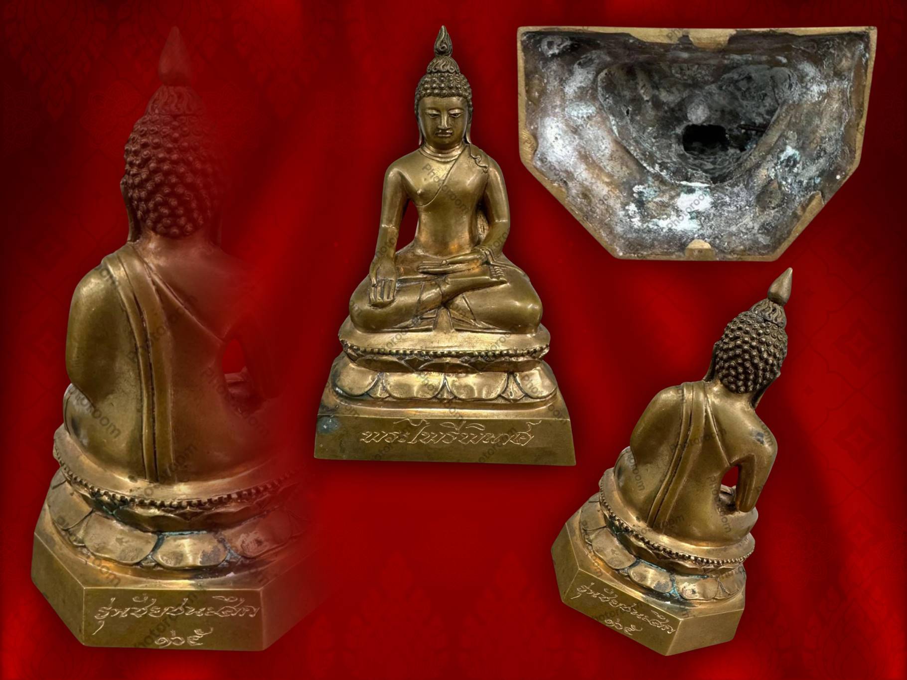 พระบูชาไพรีพินาศ รุ่นชัยชนะศึก เนื้อสัตตะโลหะ หน้าตัก 3 นิ้ว หมายเลข 165 พระดี พิธียิ่งใหญ่ องค์พระสวยงาม ดูมีพลัง เข้มขลังสุด ๆ ครับ... จัดสร้าง 2591 องค์เท่านั้น