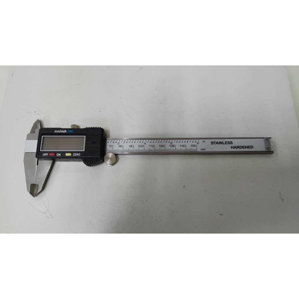 เครื่องมือวัดเวอร์เนียดิจิตอล (ราคารวมแวท) ตัวเครื่องสแตนเลส เครื่องมือวัดคาลิปเปอร์ดิจิตอล {รหัสสินค้า0410410301}
